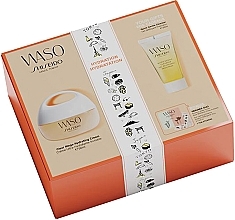 Fragrances, Perfumes, Cosmetics Set - Shiseido Clear Mega Hydrating Cream Set (f/cr/50ml + f/gel/30ml + eye/essence/0,3ml + f/primer/0,3ml + stickers)