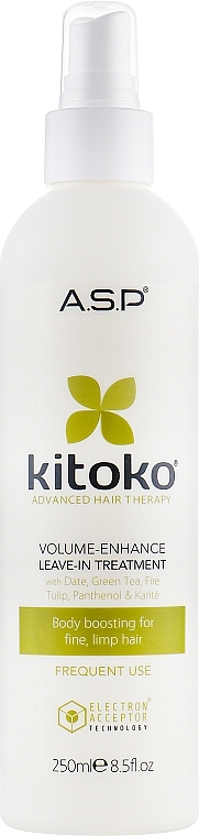 Volume Conditioner - Affinage Kitoko Volume Enhance Leave-In Treatment — photo N2