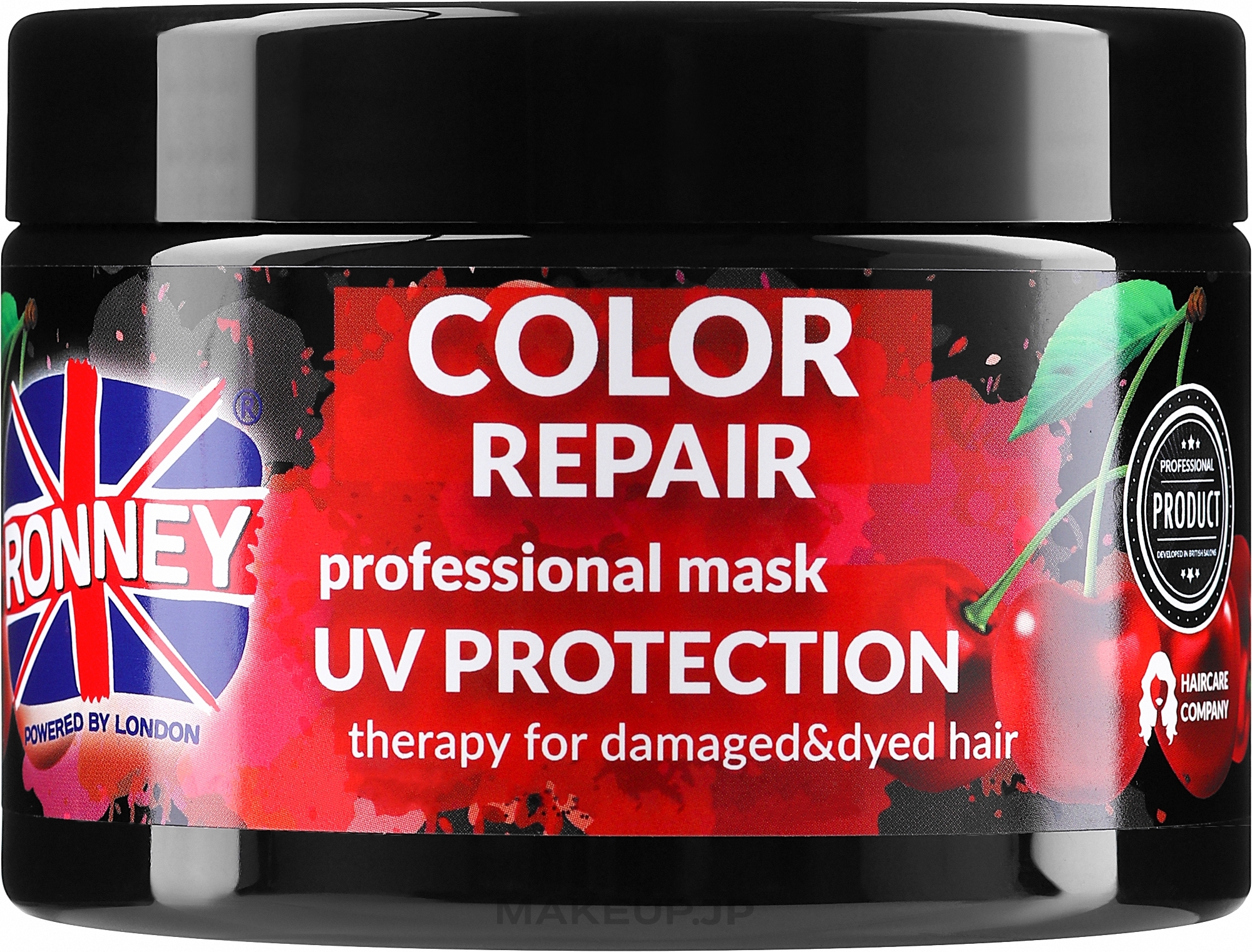 UV Protection Hair Mask - Ronney Professional Color Repair Mask UV Protection — photo 300 ml