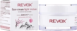 Light Anti-Wrinkle Face Cream - Revox Japanese Ritual Light Face Cream — photo N11