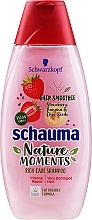 Strawberry, Banana & Chia Seed Smoothie Shampoo for Extra Damaged Hair - Schauma Nature Moments Shampoo — photo N1