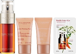 Set - Clarins Double Serum & Extra-firming Set (f/ser/50ml + f/cr/2x15ml + eye ser/0.9ml) — photo N4