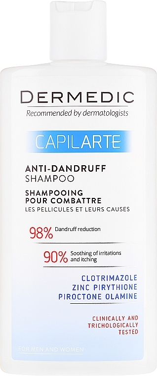 Anti-Dandruff Shampoo - Dermedic Capilarte Shampoo — photo N2