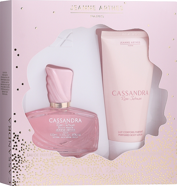 Jeanne Arthes Cassandra Rose Intense - Set (edp/100ml + b/lot/150ml) — photo N1