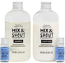 Set for Curly Hair - Mix & Shout Soothing (sham/250ml + condit/250ml + ampoul/2x5ml) — photo N2