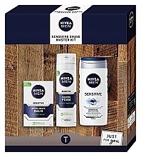 Fragrances, Perfumes, Cosmetics Set - Nivea Sensetive Shave Master (sh/foam/200ml + sh/gel/250ml + a/sh/balm/100ml)