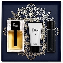 Dior Homme - Set (edt/100ml + sh gel/50ml + edt/tr spr/10ml) — photo N1