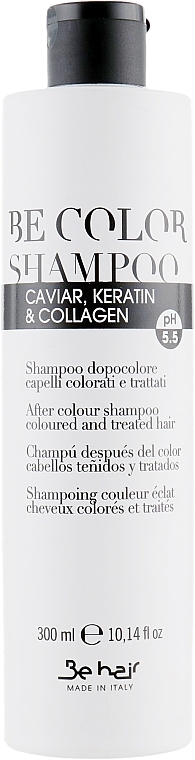 Shampoo for Colored Hair - Be Hair Be Color Shampoo Keratin & Collagen — photo N4