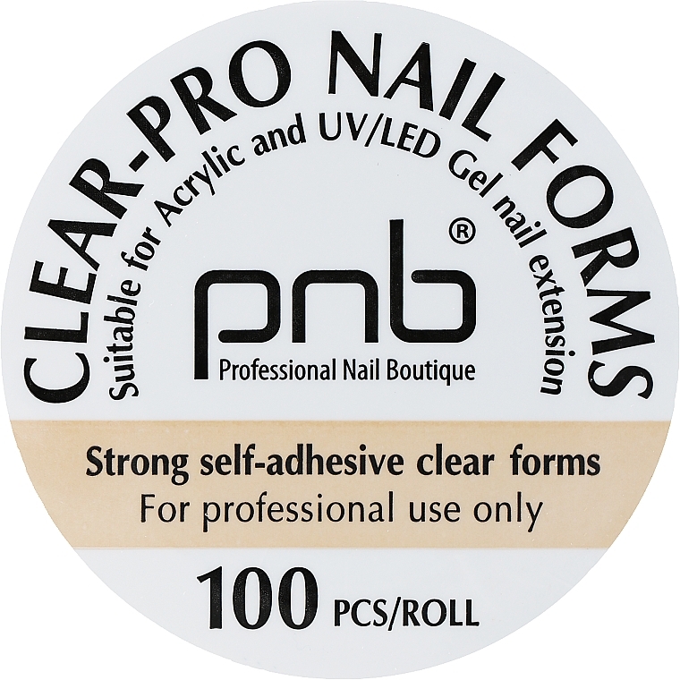 Clear-Pro Nail Forms, Transparent - PNB  — photo N1