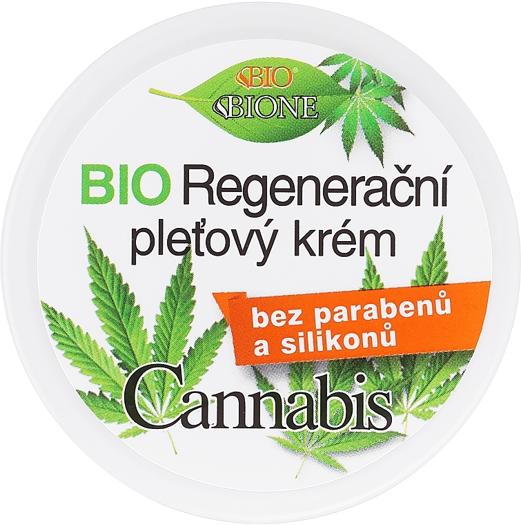 Revitalizing Cream - Bione Cosmetics Cannabis Regenerative Cream (Travel Size) — photo N1