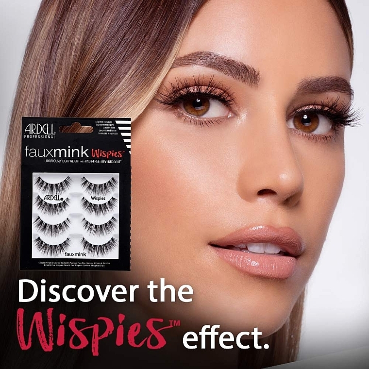 False Lashes - Ardell Faux Mink Multipack Wispies — photo N3