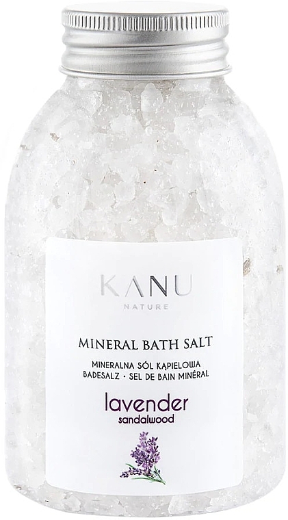 Mineral Bath Salt "Lavender" - Kanu Nature Lavender Mineral Bath Salt — photo N3