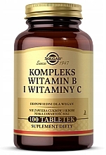 Vitamin B & C Complex - Solgar — photo N5