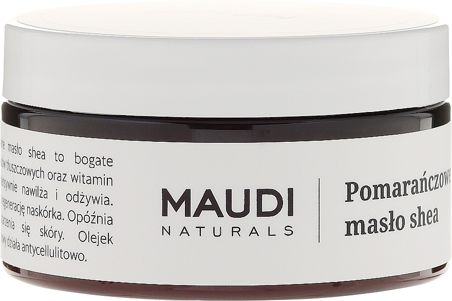 Unrefined Shea Butter "Orange" - Maudi — photo N1