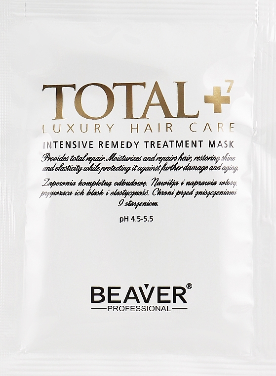 Rejuvenating Mask for Problem Skin - Beaver Professional Total7 Intensive Remedy Treatment Mask — photo N2