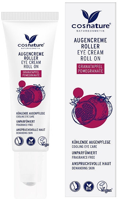 Eye Cream - Cosnature Pomegranate Eye Cream Roll On — photo N5