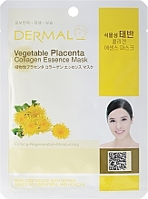 Fragrances, Perfumes, Cosmetics Collagen and Aminoacids Mask - Dermal Vegetable Placenta Collagen Essence Mask