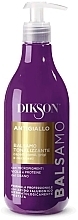 Fragrances, Perfumes, Cosmetics Blond and Bleached Hair Balm - Dikson Antigiallo Balm