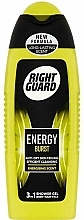 Fragrances, Perfumes, Cosmetics 3-in-1 Shower Gel - Right Guard Energy Burst Shower Gel