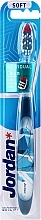 Fragrances, Perfumes, Cosmetics Soft Toothbrush, dark blue - Jordan Individual Clean Soft