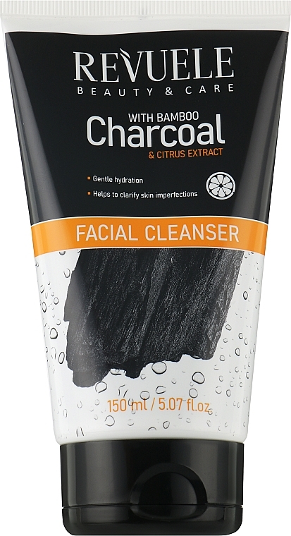 Charcoal Facial Cleanser - Revuele Bamboo Charcoal Facial Cleanser — photo N1