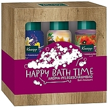 Fragrances, Perfumes, Cosmetics Set - Kneipp Happy Bath Time (bath/foam/3x100ml)