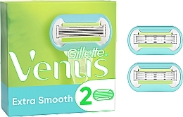 Shaving Razor Refills, 2 pcs. - Gillette Venus Embrace — photo N4