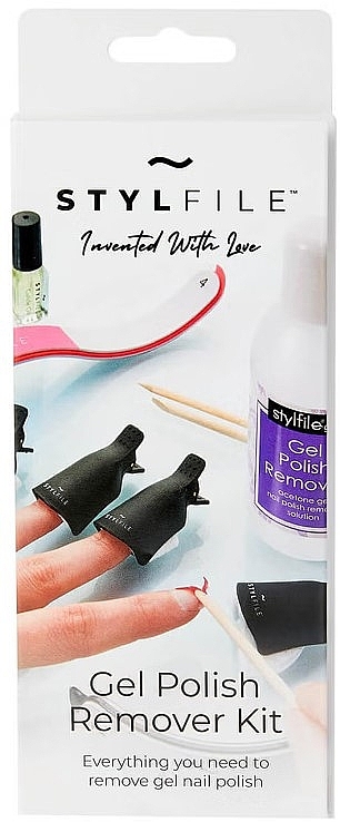 Gel Polish Remover Set - Stylideas Stylfile Gel Polish Remover Kit — photo N1