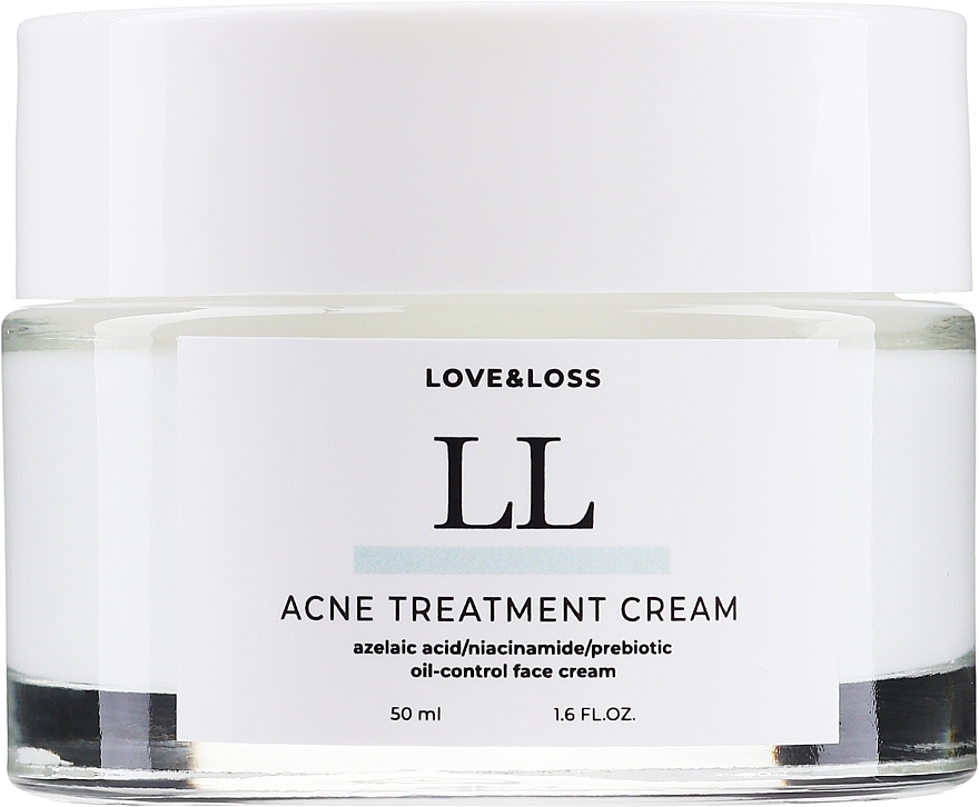 Face Cream for Oily & Problem Skin - Love&Loss Acne Treatment Cream — photo N2