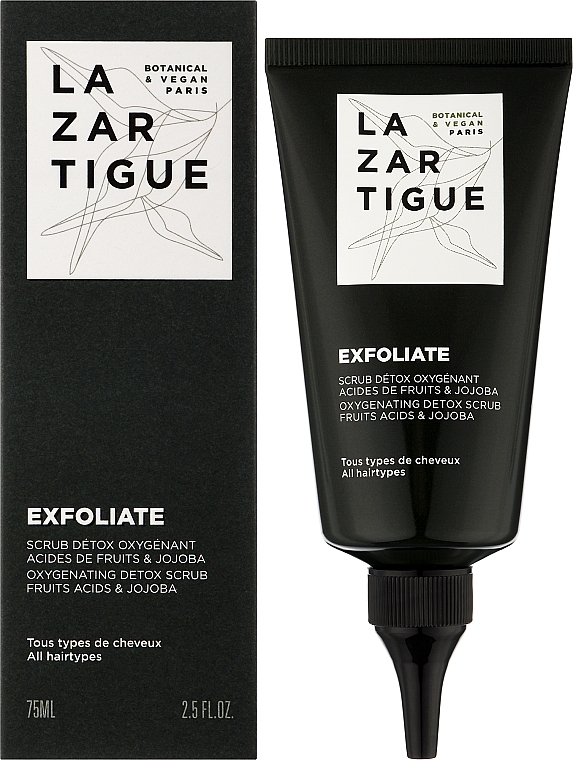 Exfoliating & Cleansing Scalp Gel - Lazartigue Pre-Shampoo Scalp Exfoliating and Purifying Gel — photo N17