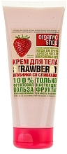 Fragrances, Perfumes, Cosmetics Strawberry Body Cream - Organic Shop Body Cream