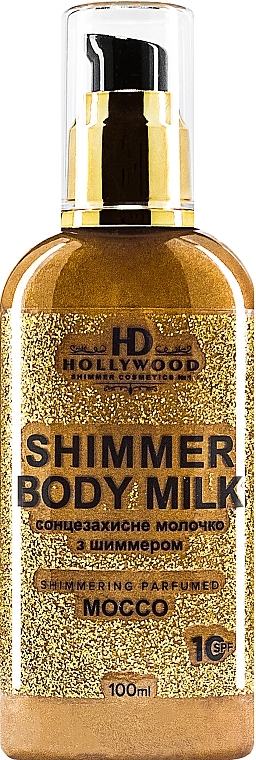 Shimmering Body Milk - HD Hollywood Shimmer Body Milk Mocco SPF 10 — photo N1