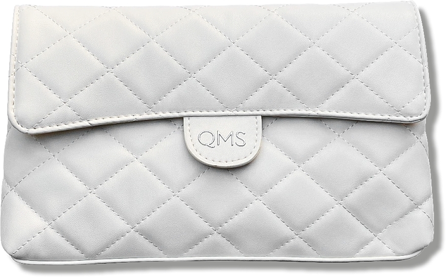 GIFT! White Cosmetic Bag - QMS — photo N1