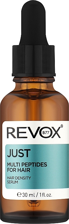 Thickening Hair Serum - Revox Just Multi Peptides For Hair Density Serum — photo N1