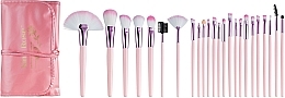 Makeup Brush Set in Pink Case, 24 pcs - King Rose Professional Makeup — photo N13