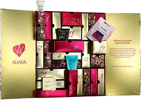 Advent Calendar, 24 products - Ahava Be Unexpected Advent Calendar 2023  — photo N2