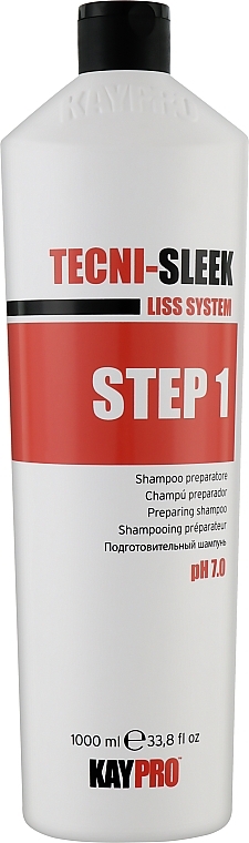 Prep Shampoo - KayPro Tecni-Sleek Step 1 Shampoo — photo N3