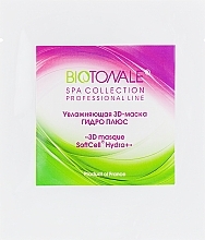 Fragrances, Perfumes, Cosmetics Moisturising 3D Hydro-Plus Mask - Biotonale Spa Collection 3D Mask