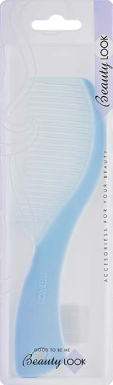 Comb 400293, transparent-blue - Beauty Look — photo N8