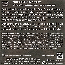 Anti-Wrinkle Day Cream with Collagen - Dead Sea Collection Collagen Anti-Wrinkle Day Cream — photo N8
