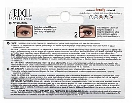 Magnetic False Lashes - Ardell Magnetic Lash 3D Faux Mink 854 — photo N3