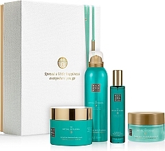 Set - Rituals The Ritual of Karma Soothing Collection (sh/gel/200ml + b/scr/125ml + b/cr/200ml + mist/50ml) — photo N1