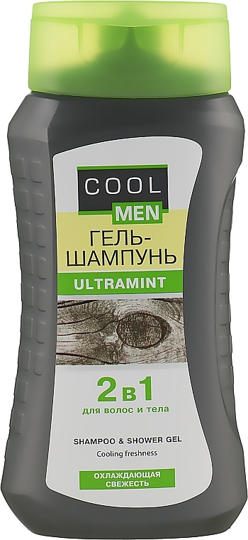Gel-Shampoo "Ultramint" 2in1 - Cool Men — photo N6