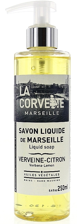 Liquid Soap "Verbena-Lemon" - La Corvette Liquid Soap  — photo N7