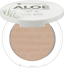 Pressed Powder with SPF15 - Bell Hypo Allergenic Aloe Pressed Powder SPF15 — photo N2