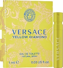 Fragrances, Perfumes, Cosmetics Versace Yellow Diamond - Eau de Toilette (sample)