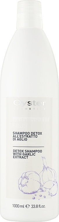 Cleansing Shampoo with Garlic Extract - Oyster Cosmetics Sublime Fruit Shampoo Detox — photo N1