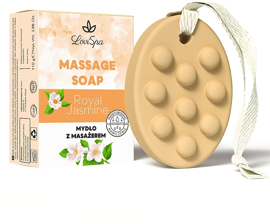 Royal Jasmine Massage Soap - Lovi Spa Massage Soap — photo N1