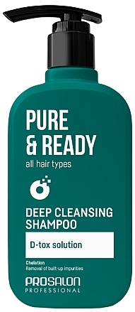 Deep Cleansing Shampoo for All Hair Types - Prosalon Pure & Ready Deep Cleansing Shampoo — photo N1