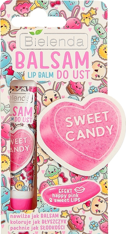Sweet Candy Lip Balm - Bielenda Sweet Candy Lip Balm — photo N1